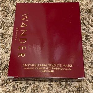Wander Beauty- Baggage Claim Gold Eye Masks